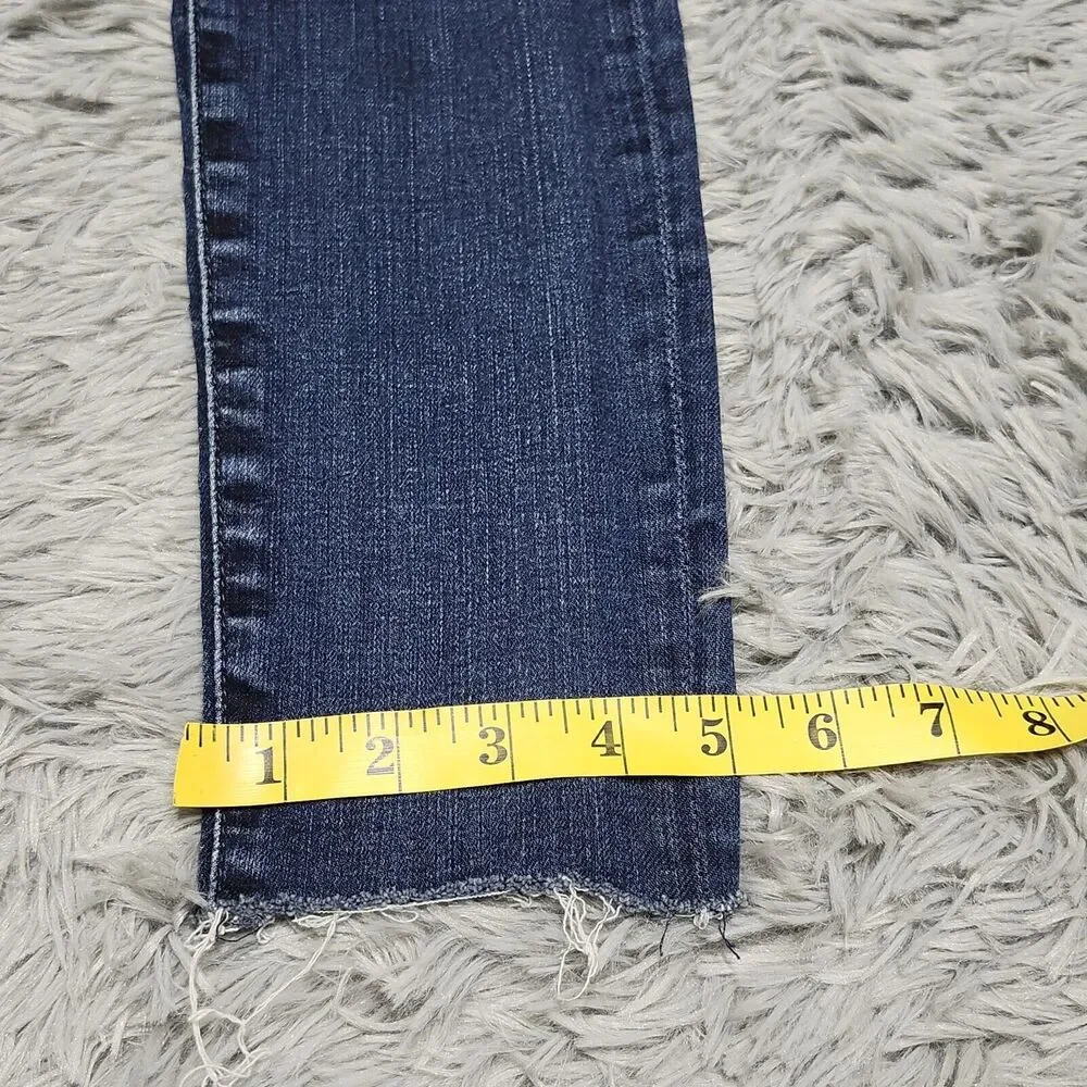 AG Adriano Goldschmied Jeans Womens 27R Cut‎ Off Farrah Skinny High Rise 28x28
